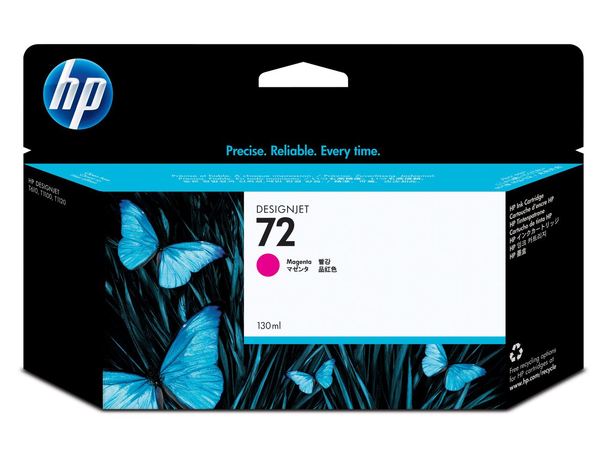 HP 72 cartouche d'encre Magenta 130-ml