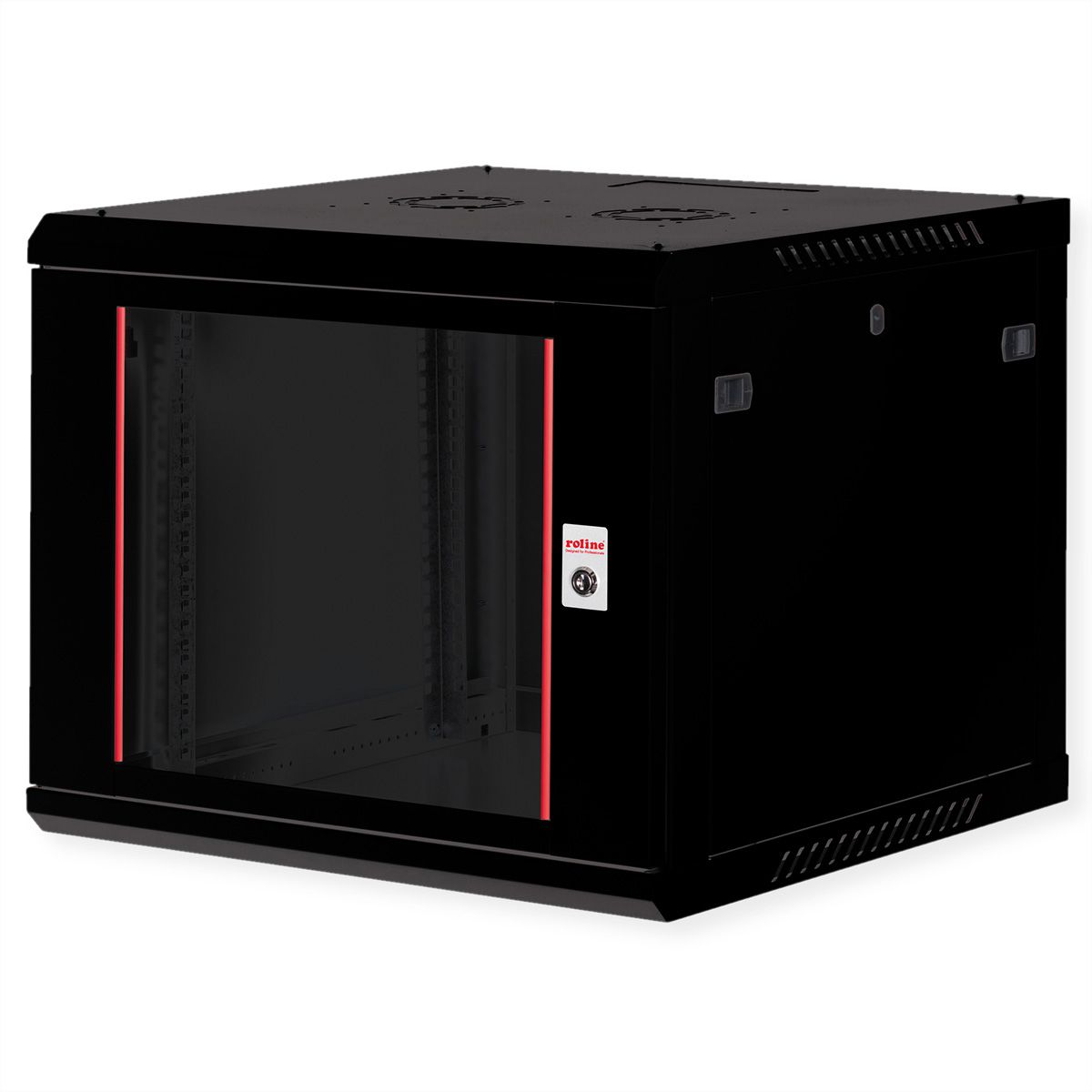 ROLINE 19" Boîtier mural Basic Plus 9U, 600x600 LxP noir