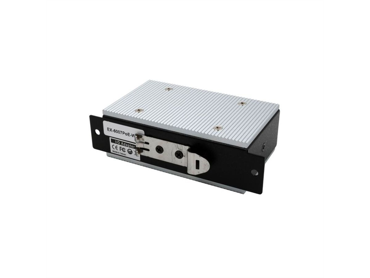 EXSYS EX-6007PoE-WT Injecteur PoE Gigabit 12-48V, boîtier métallique