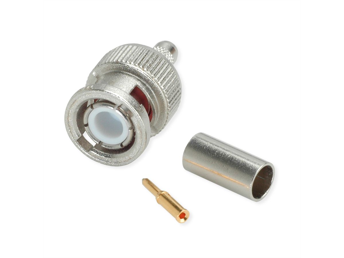 TELEGÄRTNER Connecteur à sertir BNC 50 Ohm, pour RG-58C/U Professionnel