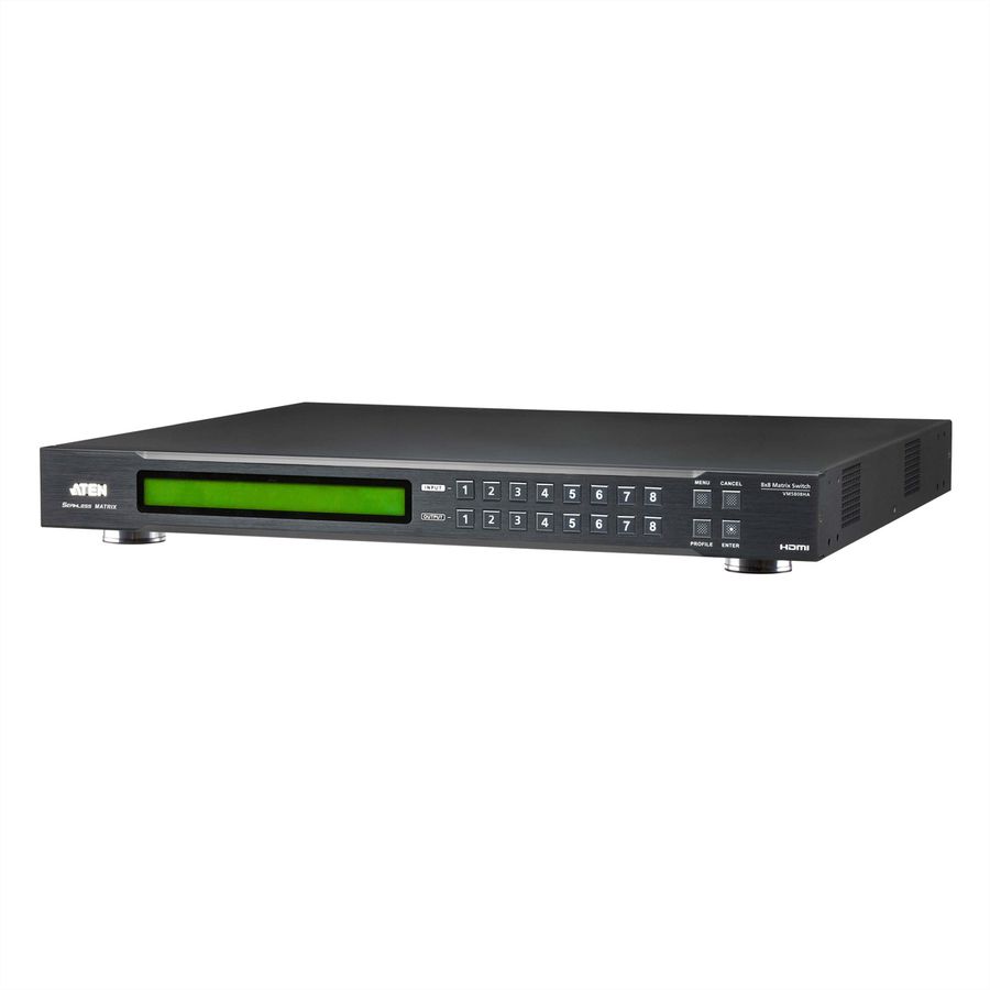 ATEN VM5808HA Commutateur matriciel vidéo HDMI 8 x 8 avec conversion de format d’image