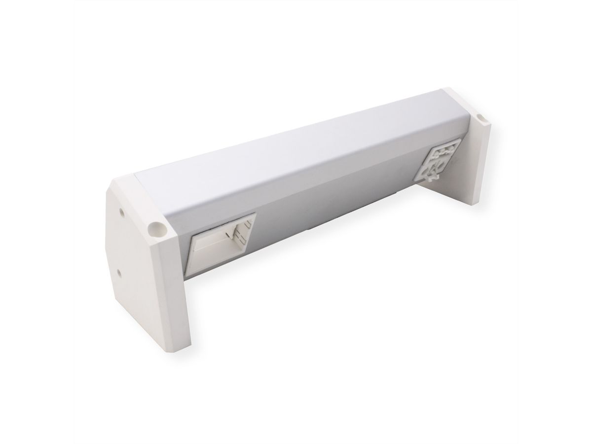 BACHMANN DESK 2xUTE 1xUSB A/C 22W 1xCM GST18 RAL9010