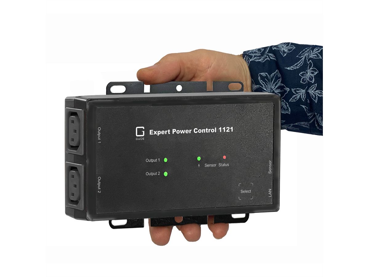 GUDE 1121-1 PDU à 2 circuits avec mesure et surveillance