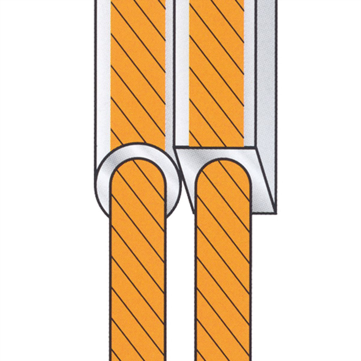 Câble pour haut-parleurs, transparent, 100m, 2,5mm²