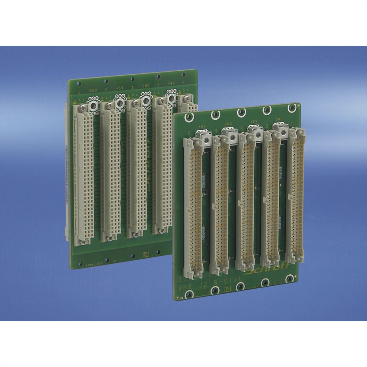 SCHROFF VMEbus J1 Carte-mère EDC, 3 U, 15 slots
