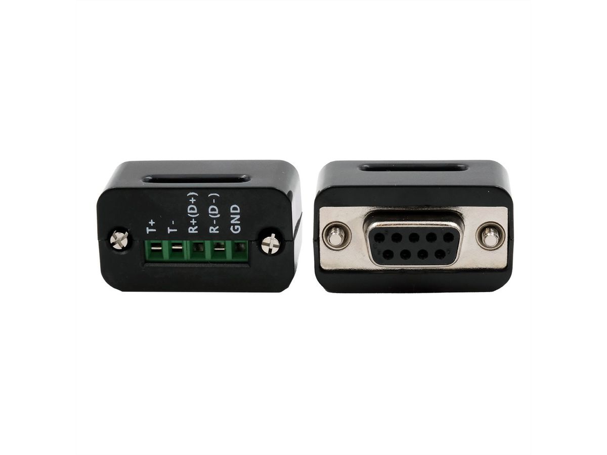 EXSYS EX-1346 Convertisseur de port USB 2.0 vers 1x série RS-422/485, câble, FDTI, noir, 1,8 m