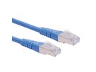 Cordon ROLINE Cat.6 (Classe E) S/FTP (PiMF), bleu, 10 m