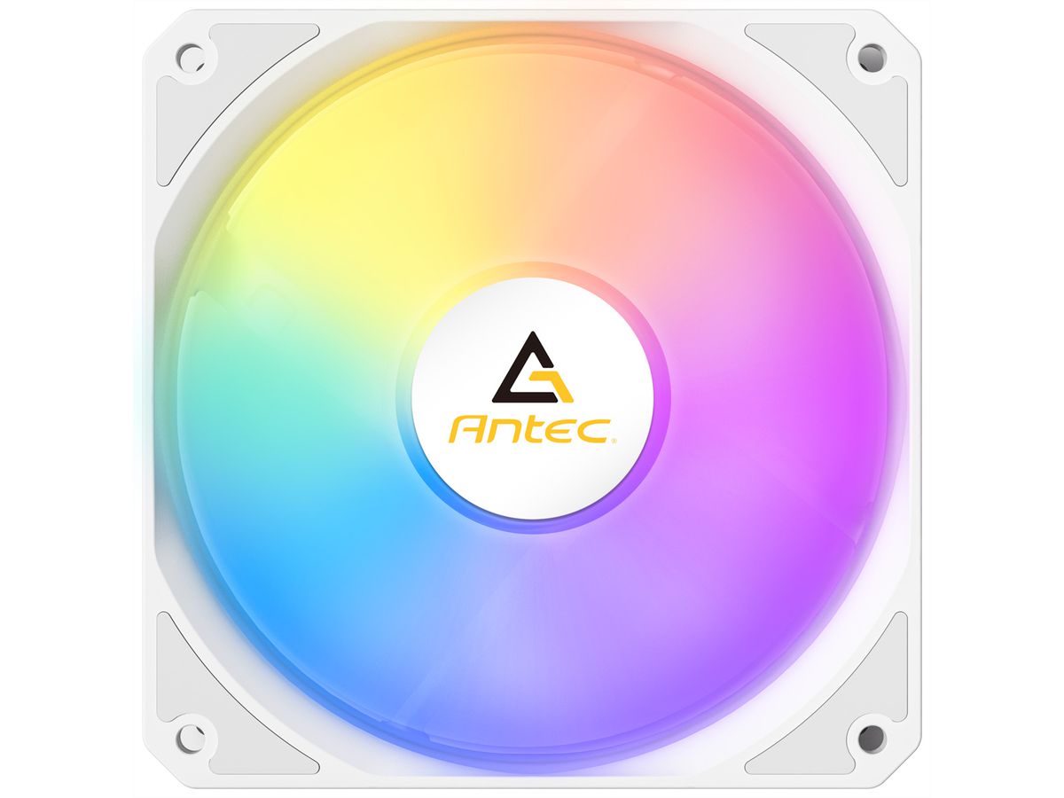 ANTEC P12R PWM ARGB REVERSE Ventilateur de boîtier PC, blanc