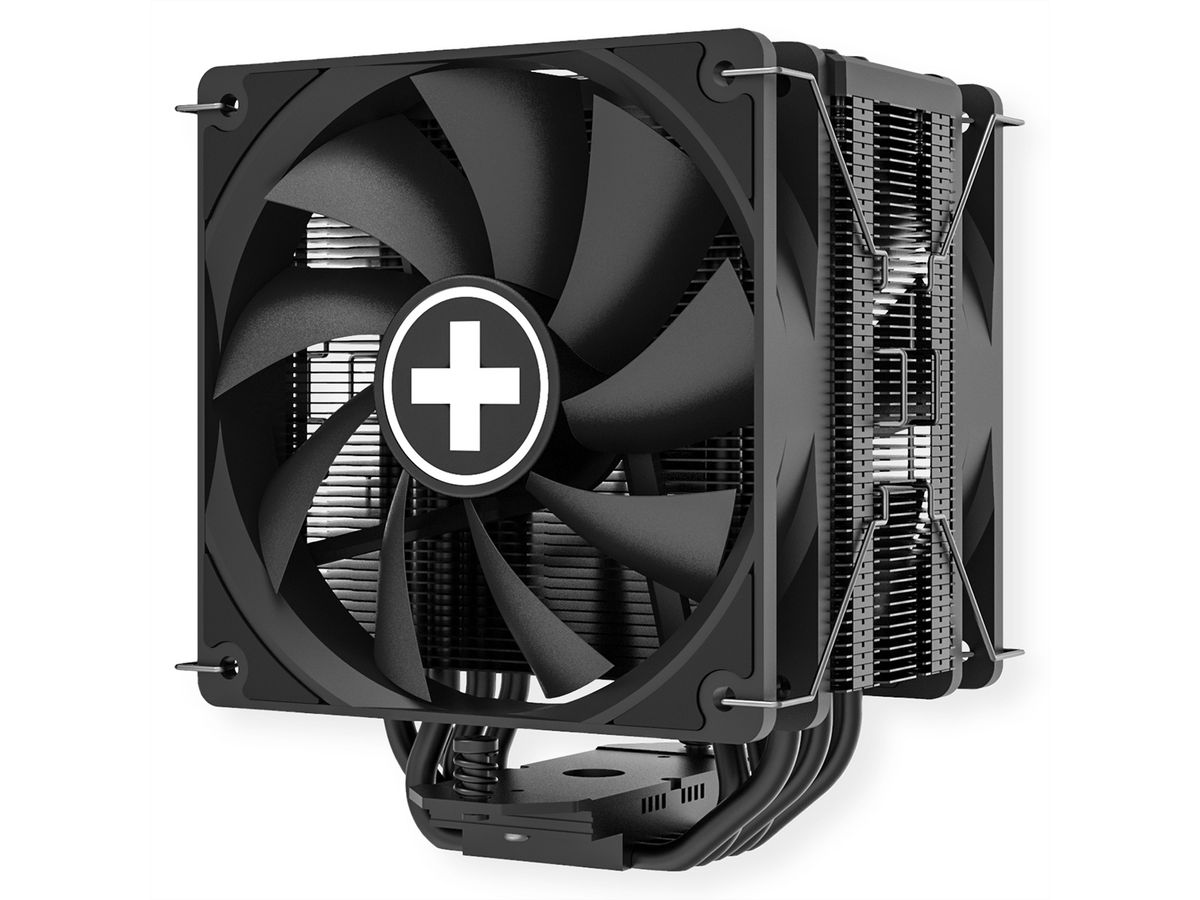 Xilence M705D AMD et Intel Ventirad, 2x 120mm PWM Ventilateur, 220W TDP