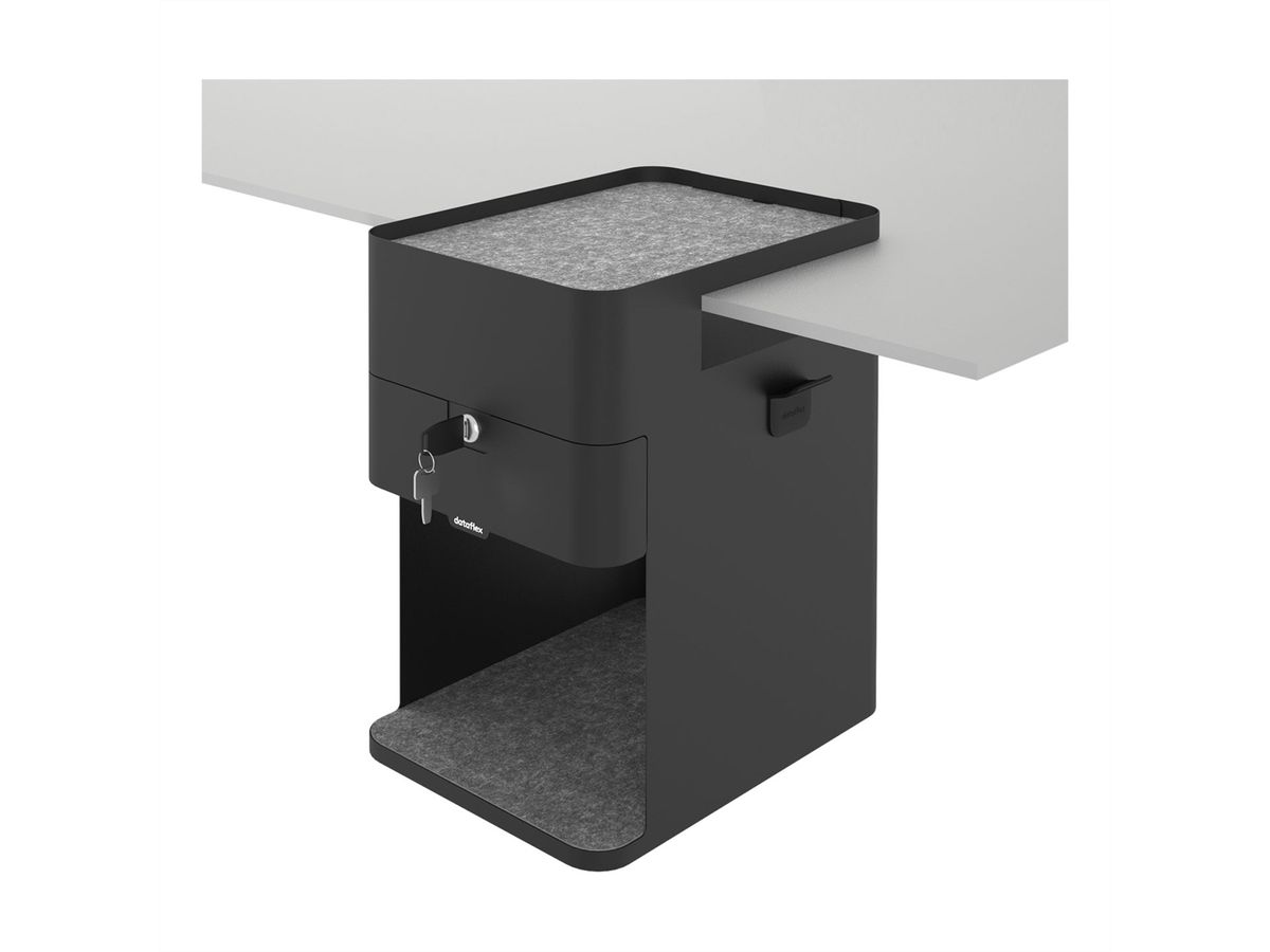 DATAFLEX Bento® desktop locker, 503, noir