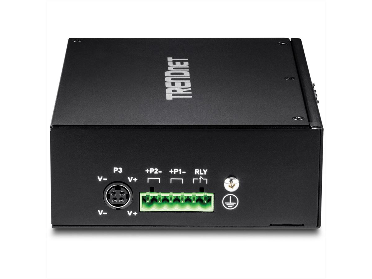 TRENDnet TI-G102 Switch Rail DIN Gigabit industriel renforcé à 10 ports