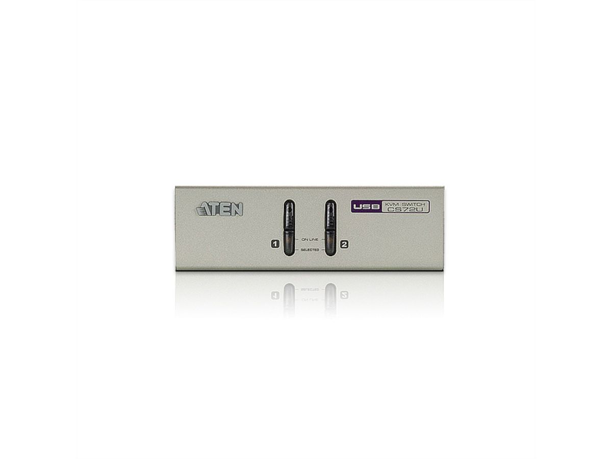 ATEN CS72U Commutateur KVM USB à 2 ports