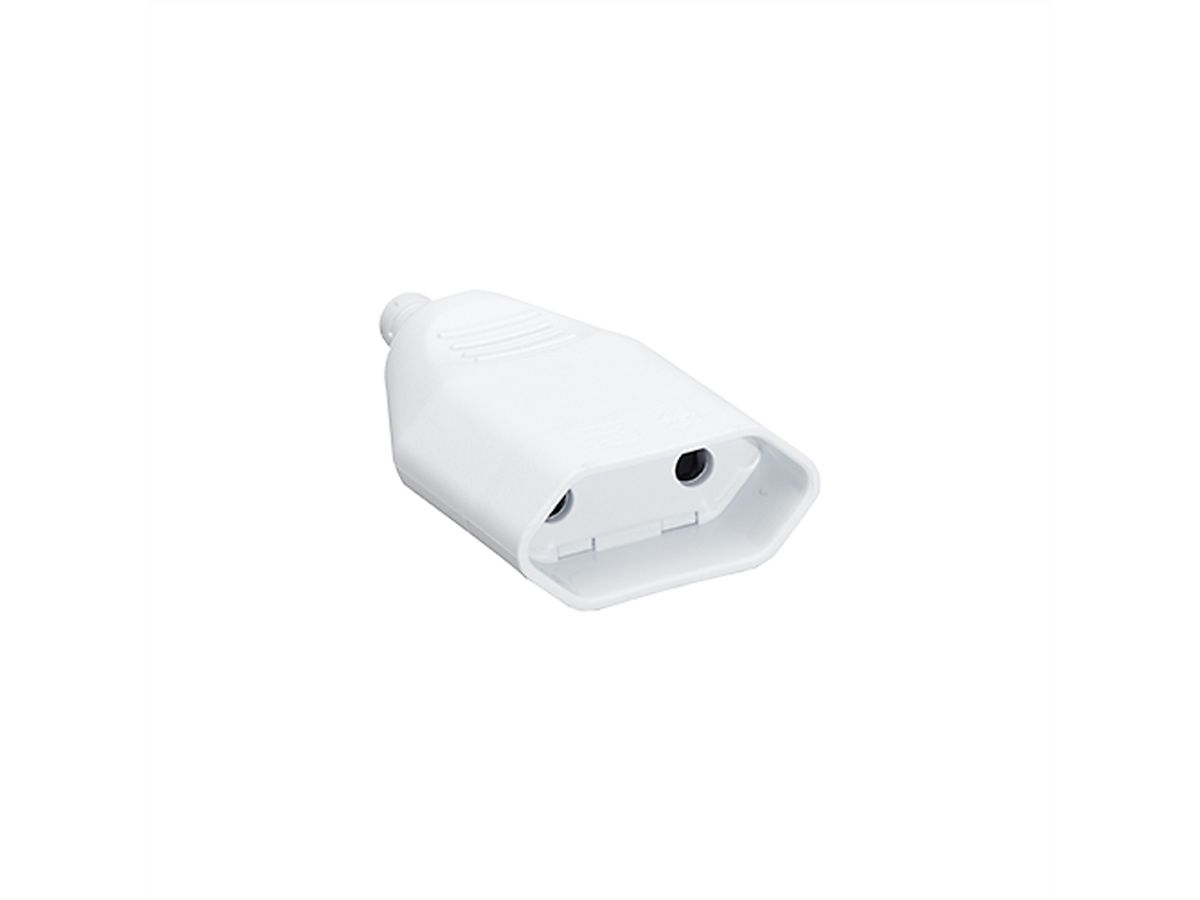 BACHMANN Prise Euro plate blanche