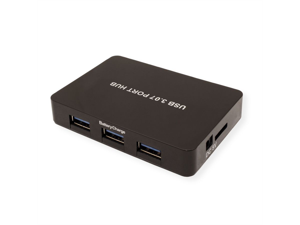 VALUE Hub Desktop USB 3.2 Gen 1, 7 ports, avec alimentation