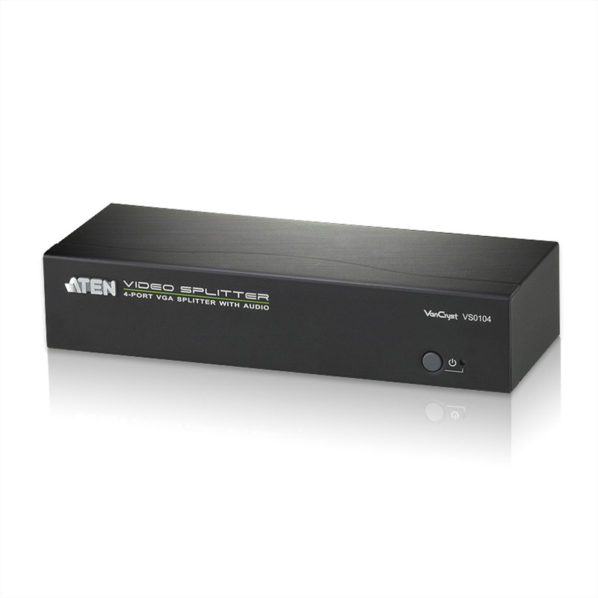 ATEN VS0104 Splitter Vidéo, 450MHz, Audio, RS232, 4 écrans