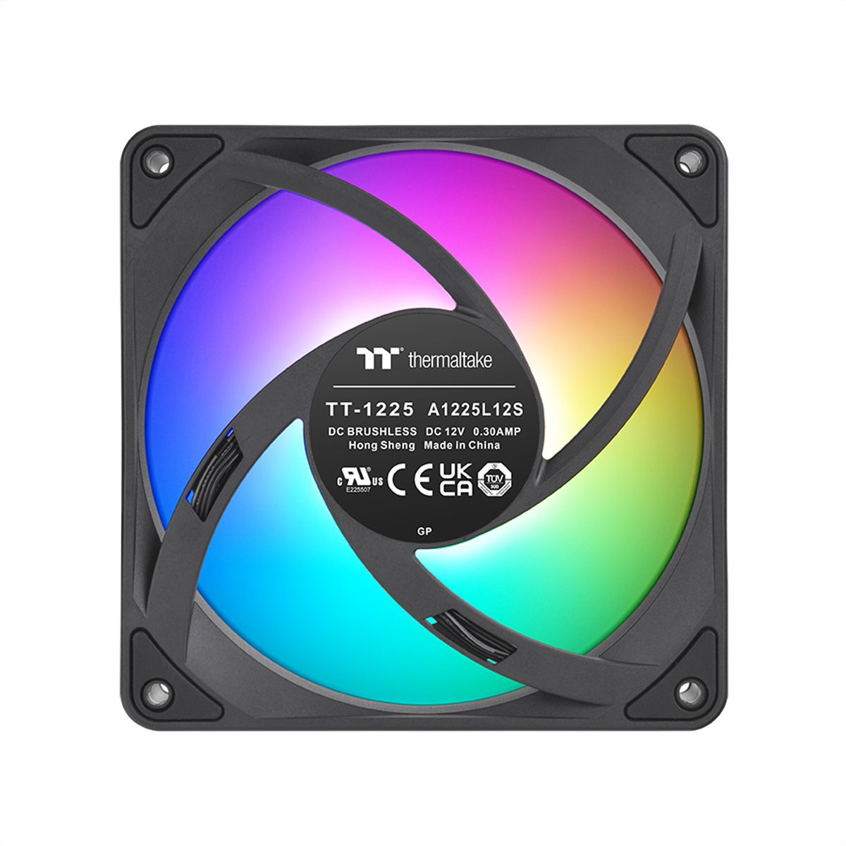 Thermaltake CT120 EX ARGB Sync Pack de 3 ventilateurs, noir