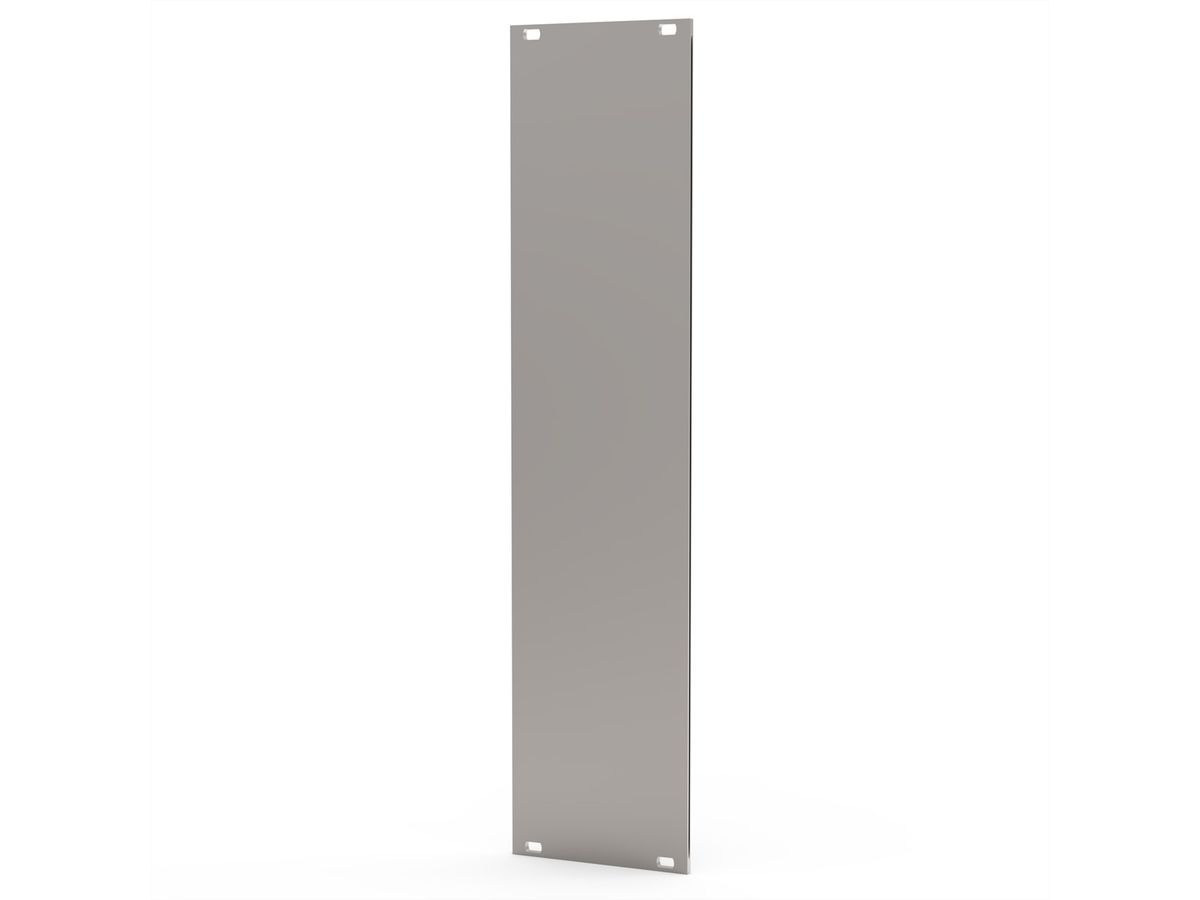 SCHROFF Face avant, Refrofit Shielding, 6 U, 12 HP, 2,5 mm, alu, anodisé, bords non traités