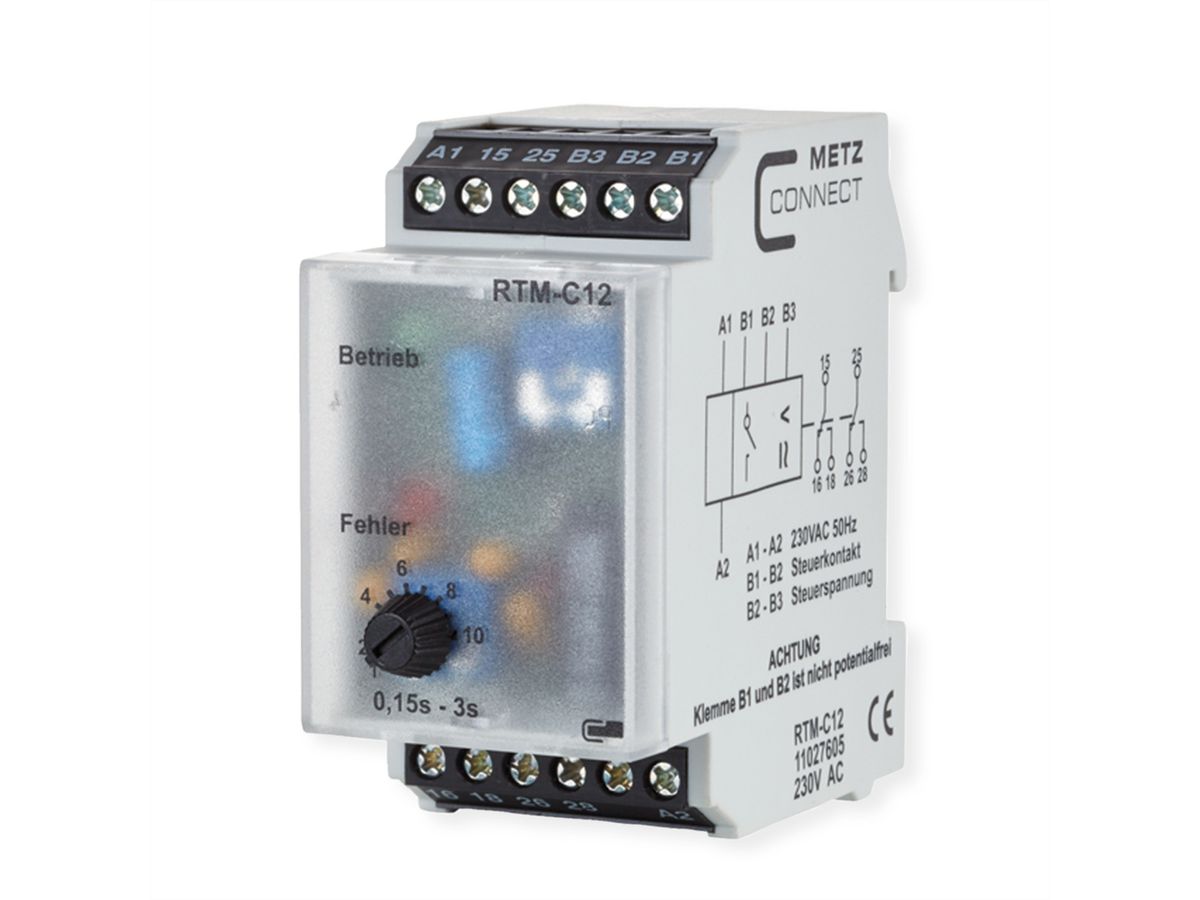 METZ CONNECT RTM-C12, 230 V AC Générateur d'impulsions