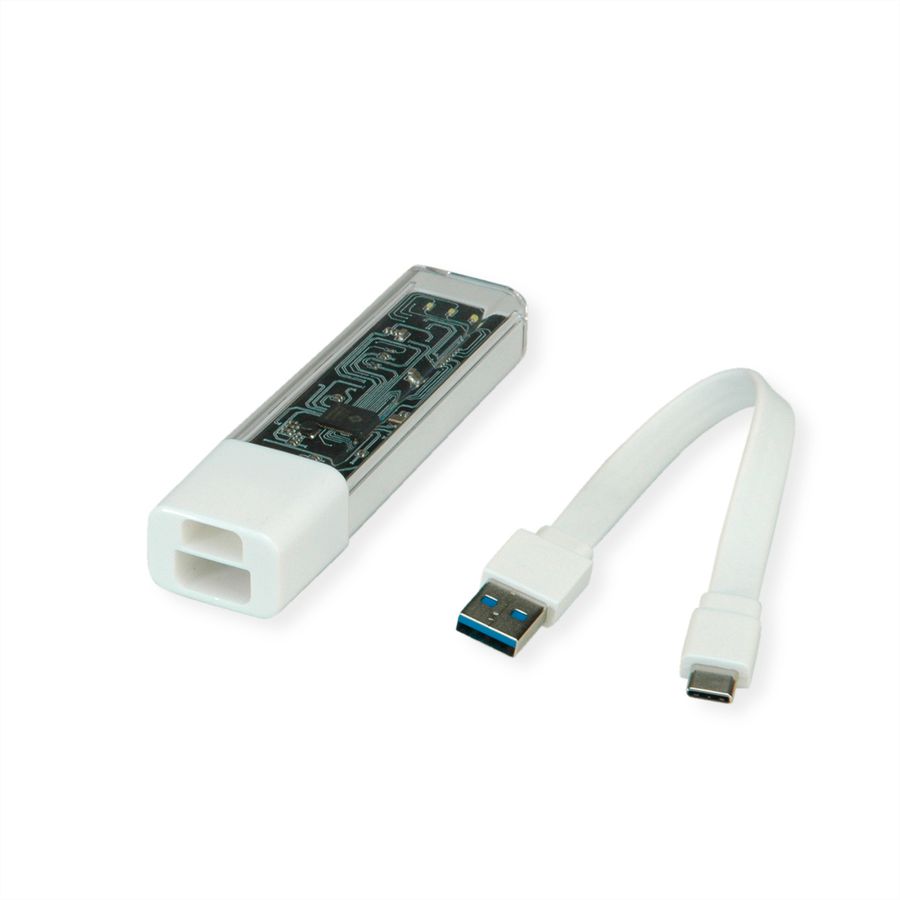 ROLINE Hub USB 3.2 Gen 1, 4 ports, type A+C