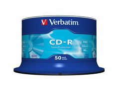 Verbatim CD-R Extra Protection CD-R 700Mo 50pièce(s)