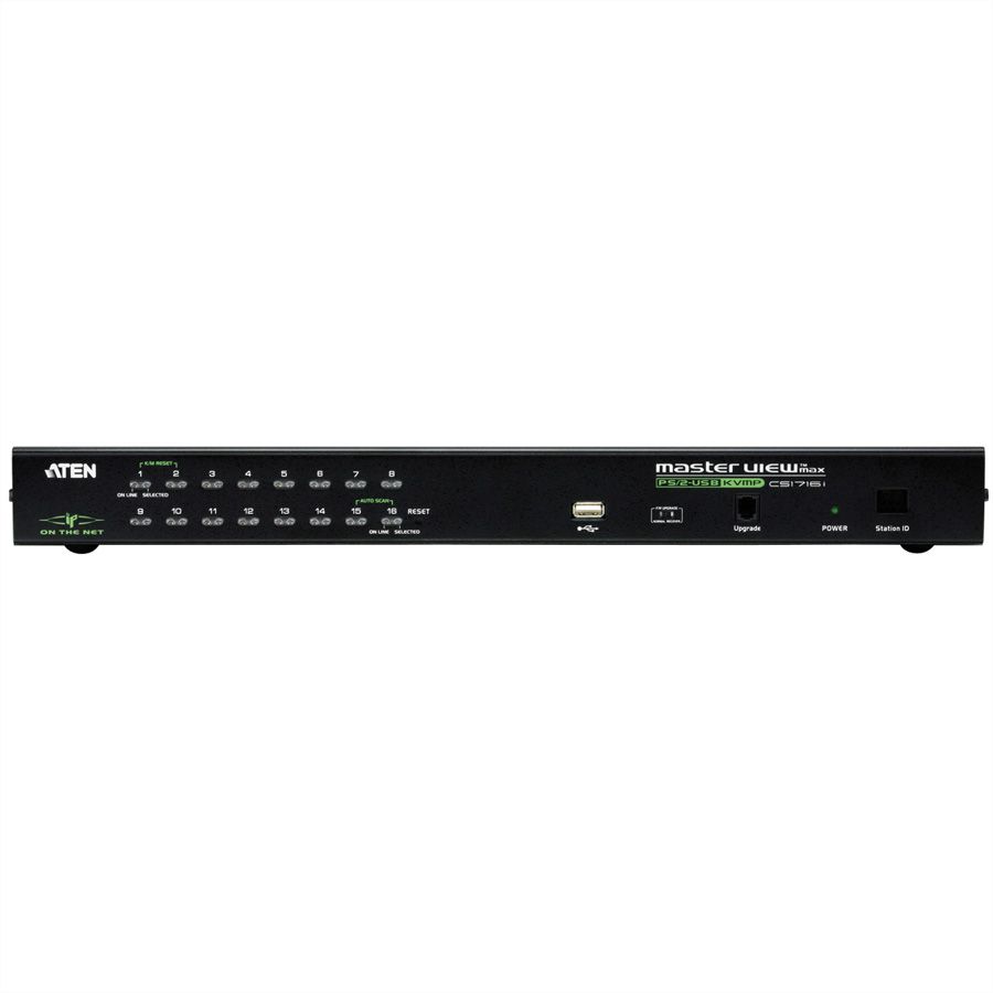 ATEN CS1716i Switch KVM Over-IP VGA, PS/2-USB, port périphérique USB, 16 ports
