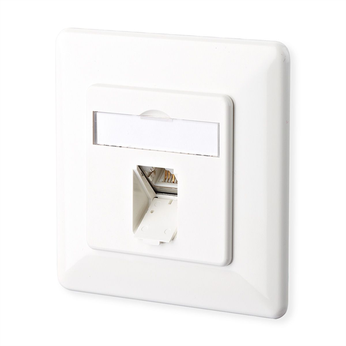 METZ CONNECT E-DAT C6 1 port UP blanc pur