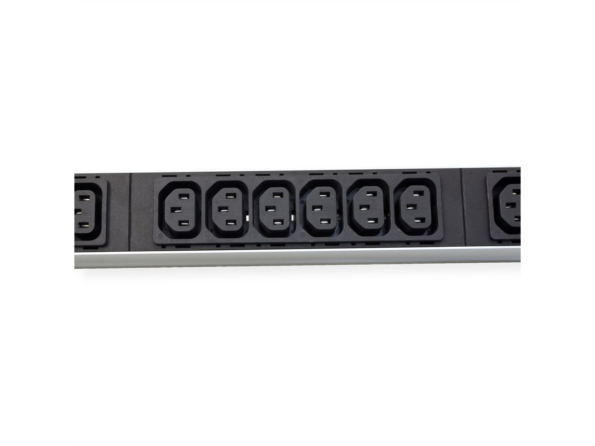 BACHMANN IT PDU ALU 1U 24x C13 3x C19 CEE 16A bleu