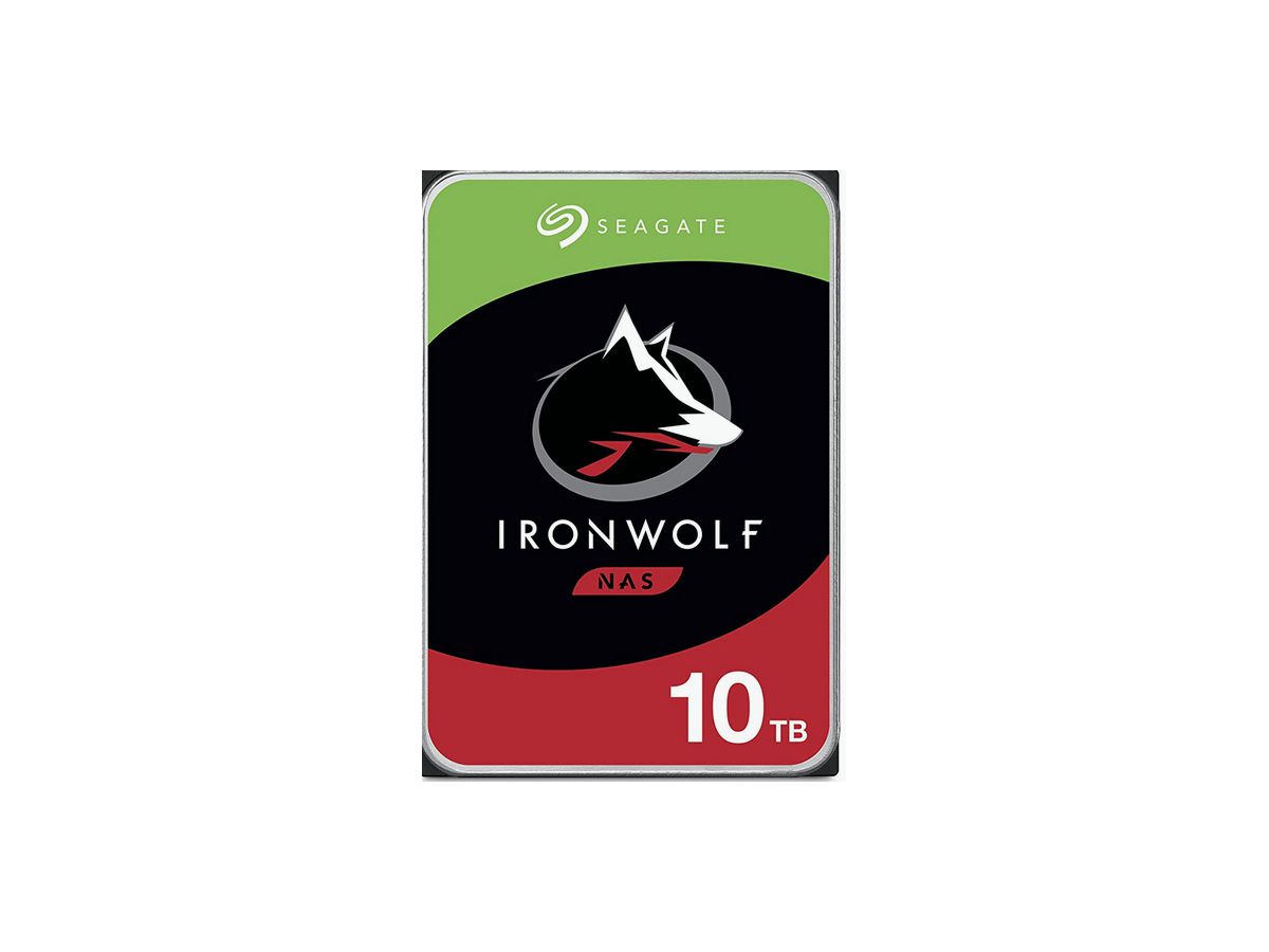 Seagate IronWolf ST10000VN000 disque dur 10 To 7200 tr/min 256 Mo 3.5" Série ATA III