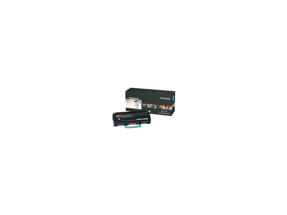Lexmark X463A21G Cartouche de toner 1 pièce(s) Original Noir
