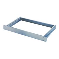 Kit de base pour châssis MultipacPRO 19" SCHROFF, 3 U, profondeur 280 mm