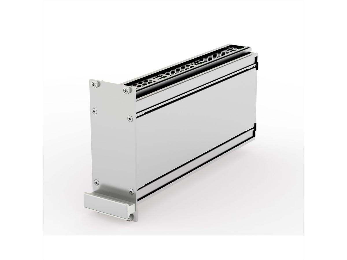 SCHROFF Unité enfichable de type cadre PRO Kit, couvercles perforés, 1 connecteur, 3 U, 10 HP, 227 mm