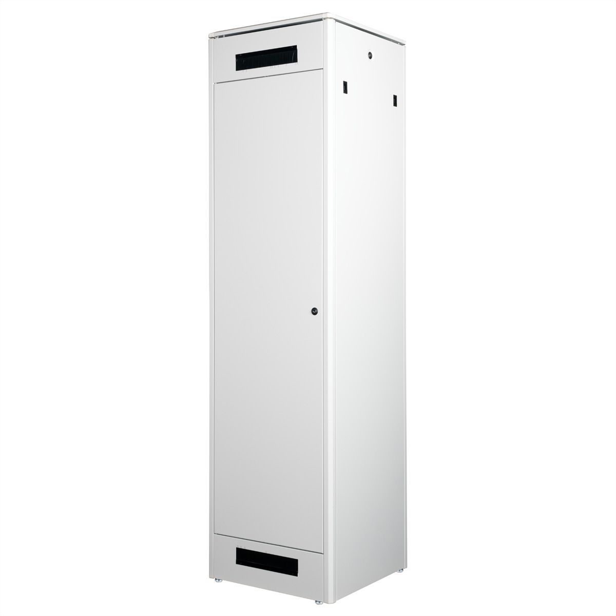 ROLINE 19" Baie réseau Pro 47U, 600x600 LxP Porte verre gris