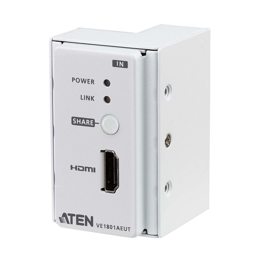 ATEN VE1801EUT Émetteur HDMI HDBaseT-Lite avec plaque murale UE