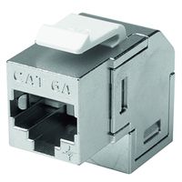 TELEGÄRTNER Coupleur AMJ 90° Cat.6A, RJ45 (f-f)