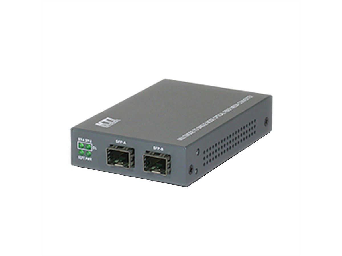 KTI Convertisseur de Média Gigabit MM vers SM 10km , KGC-311-LX