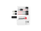 SKROSS Adaptateur de voyage USB A/C MUV avec USB, monde