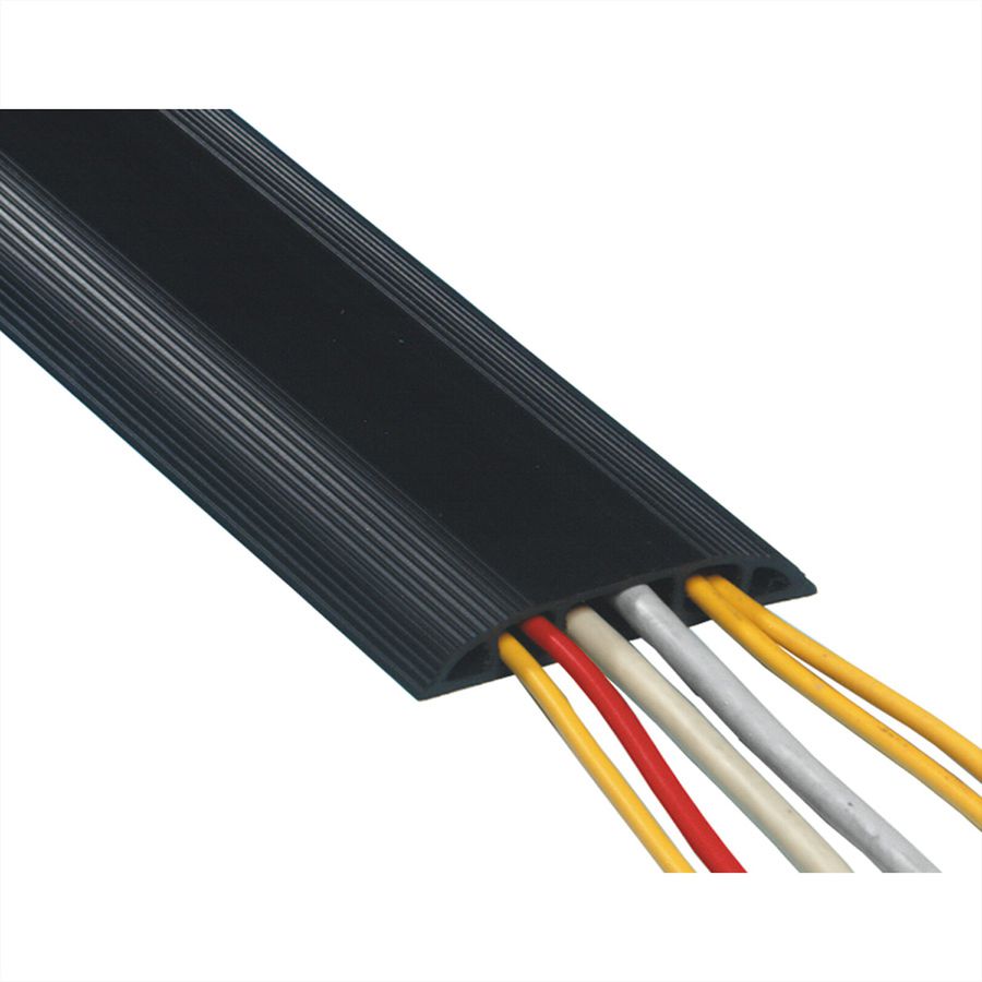 DATAFLEX Pont pour câbles, noir, 1,5 m