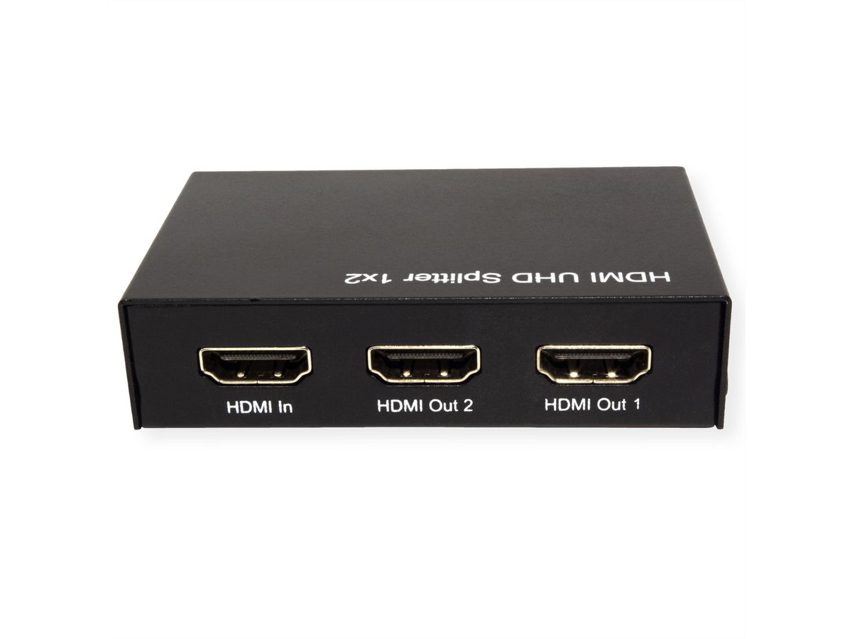 ROLINE Distributeur HDMI 4K, 2 ports