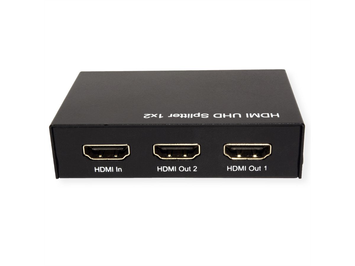 ROLINE Distributeur HDMI, 4K, 2 ports