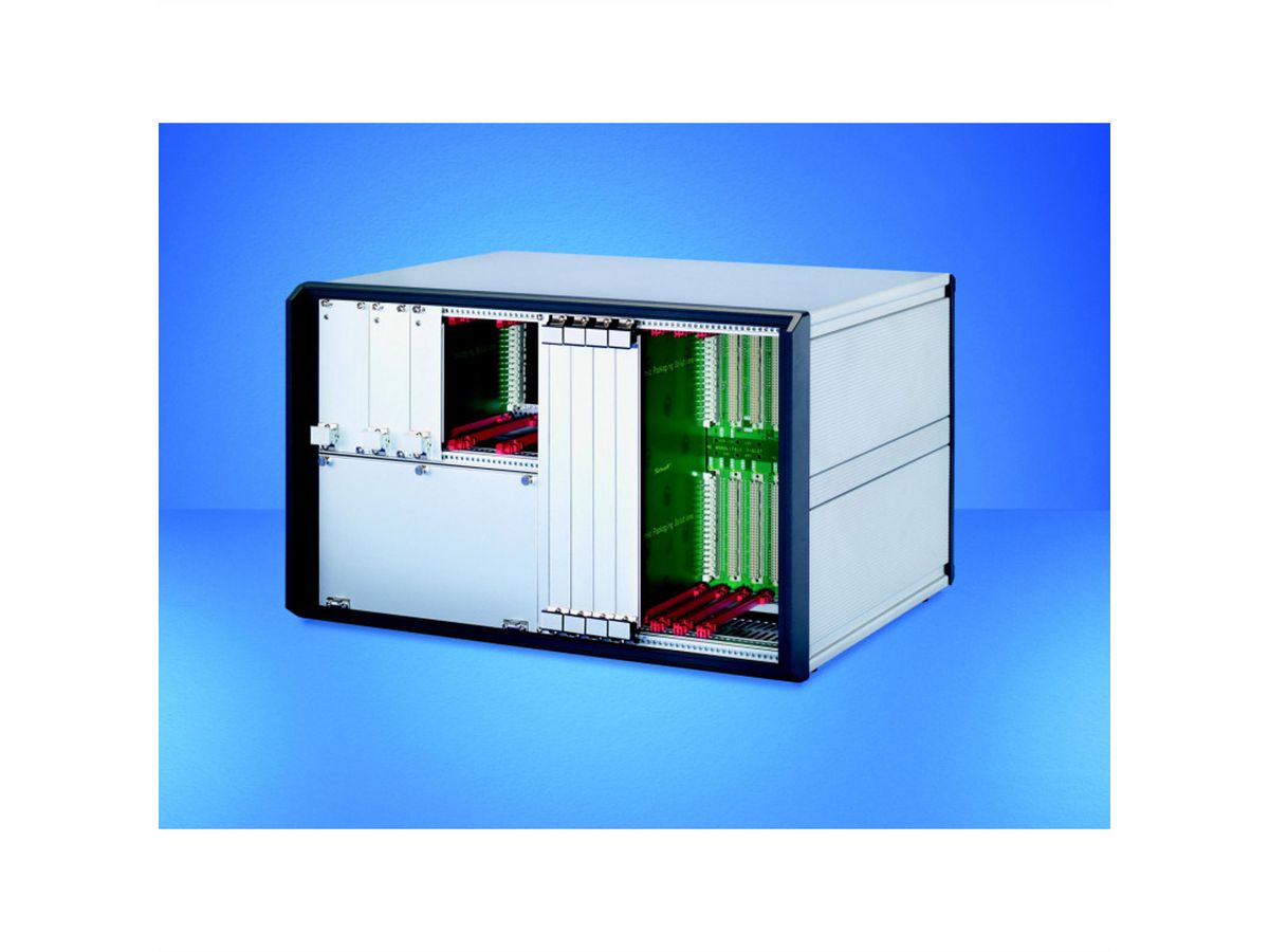 Mallette de bureau complète PropacPRO SCHROFF, non blindée, 6 U, 84 HP, 326 mm