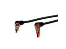 ROLINE Câble USB 2.0, C-A, M/M, rotation à 360°, rouge/noir, 2 m
