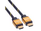 ROLINE GOLD Câble HDMI High Speed, M-M, Retail Blister, 3 m