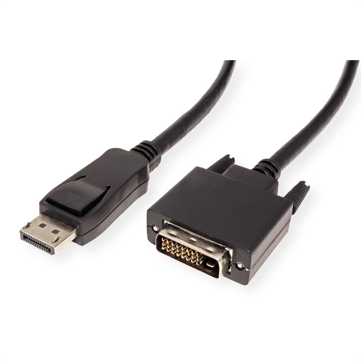 VALUE Câble DisplayPort DP M - DVI-D M, noir, 2 m