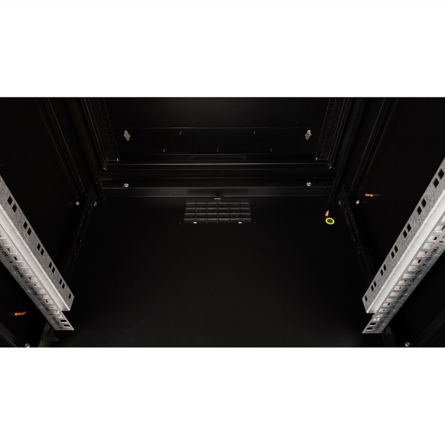 ROLINE 19" Boîtier mural Pro 12U, 600x600 LxP pivotant en 2 parties noir