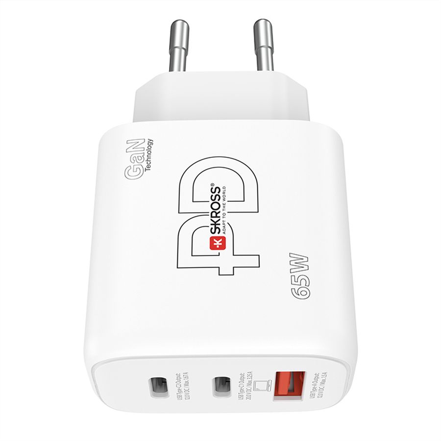 SKROSS Chargeur secteur 65 W PD EU