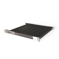 SCHROFF Tablette télescopique 19" pour Varistar, Novastar, Eurorack, 70 kg, RAL 7021, 800W 700D