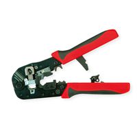 VALUE Pince à sertir universelle pour RJ45 (8P8C) avec / sans raccord de blindage