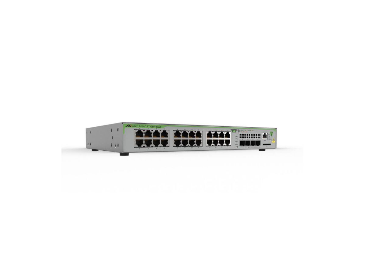 Allied Telesis AT-GS970M/18PS-50 Géré L3 Gigabit Ethernet (10/100/1000) Gris 1U