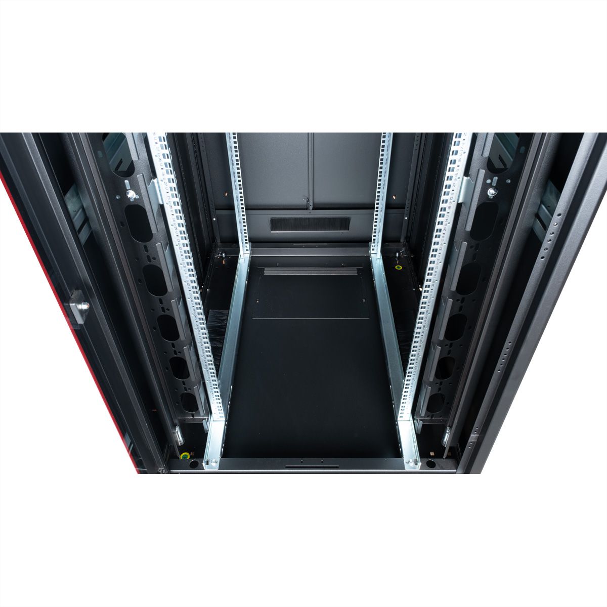ROLINE 19" Baie réseau Pro 42U, 800x1200 LxP Porte verre noir