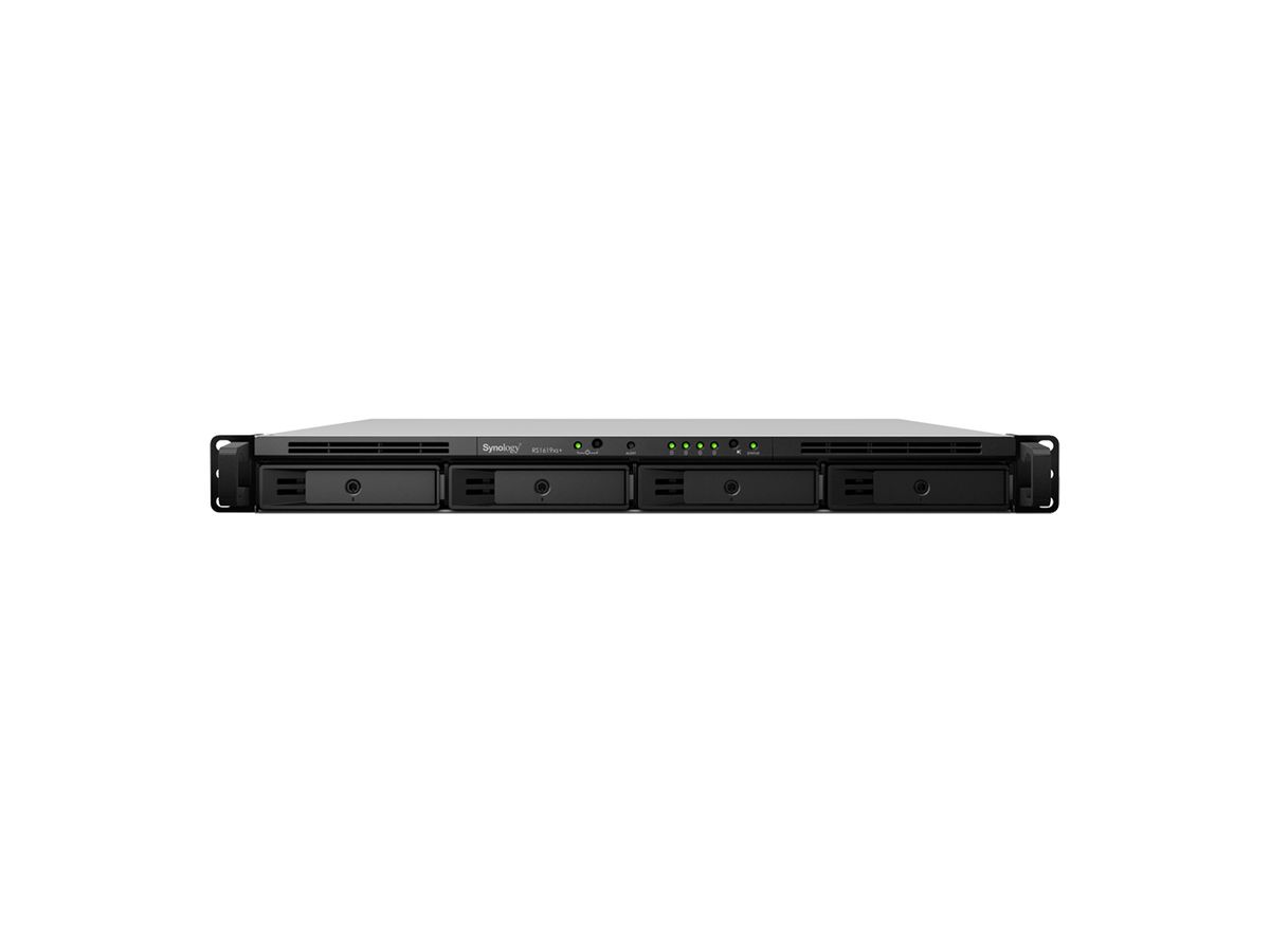 Synology RackStation RS1619XS+ serveur de stockage Ethernet/LAN Rack (1 U) Noir NAS